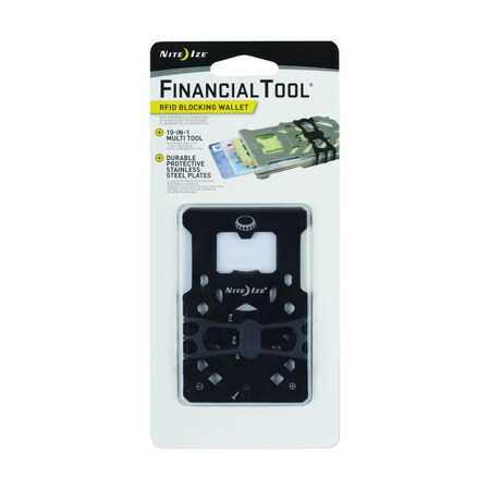 Nite Ize FINANCIALTOOL RFID BLACK FMTR-01-R7